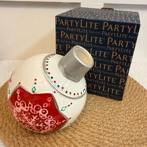 4/$25 • Partylite SmartScents Christmas Bauble Ornament
